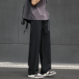 百搭运动裤男冰丝垂感西裤夏季新款美式高街休闲裤-A1045TP45控68，男装休闲裤，电商B241