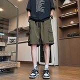 宽松休闲日系工装短裤美式中裤夏装高级五分裤子-A1056TP30控48，男装休闲裤，电商B241