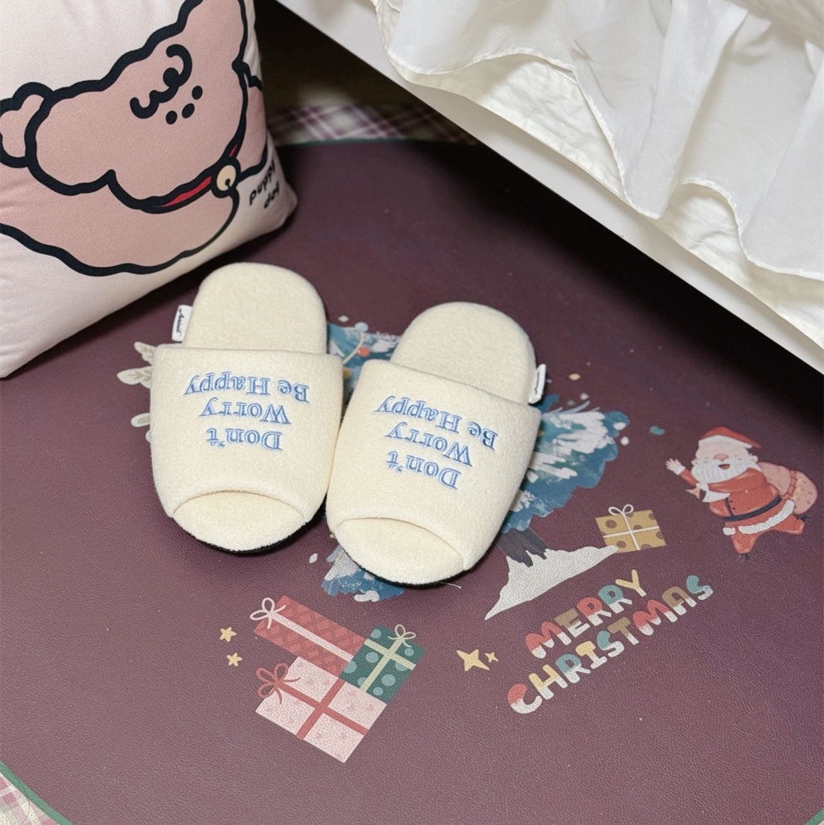 Aveineil 全棉毛巾布拖鞋女款2025年新款蛋型室内居家厚底舒适