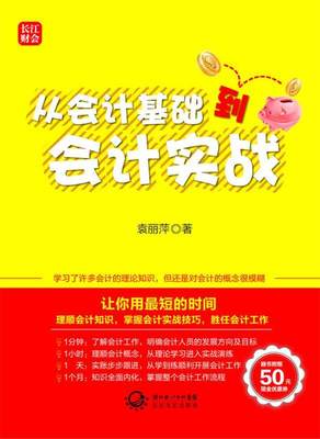 从会计基础到会计实战 袁丽萍　著 长江文艺出版社 9787535457103 正版现货直发