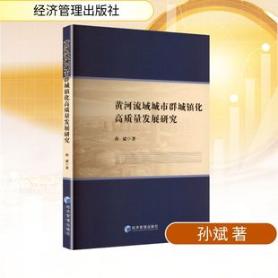 黄河流域城市群城镇化高质量发展研究孙斌 著经济理论、法规经管、励志经济管理出版社