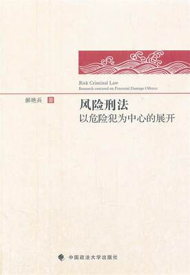 风险刑法以危险犯为中心的展开 郝艳兵　著 9787562043300 中国政法大学出版社 正版现货直发