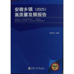 励志合肥工业大学出版 安徽乡镇高质量发展报告 法规经管 汪名旵经济理论 社 2025