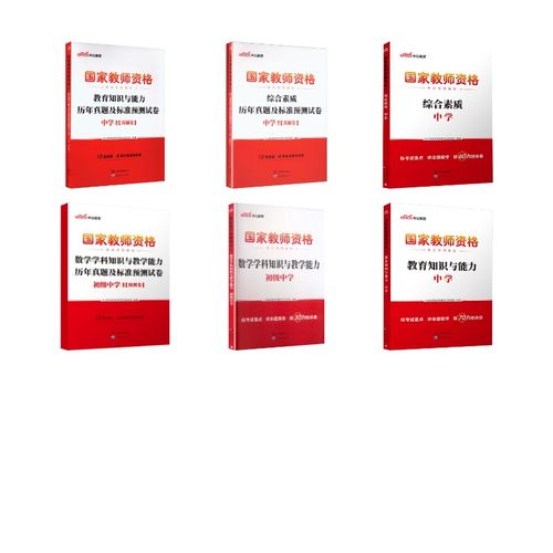 【初中数学全套】（科一+科二+科三）：中公教育教师资格考试研究院 编著 编等教师招考文教世界图书出版公司北京公司等
