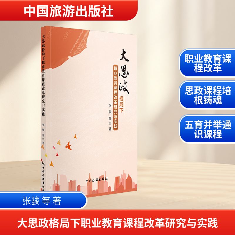 大思政格局下职业教育课程改革研究与实践：张骏教学方法及理论文教中国旅游出版社