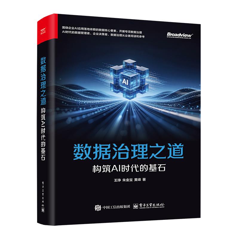 数据治理之道：构筑AI时代的基石王�数据库专业科技电子工业出版社9787121530623