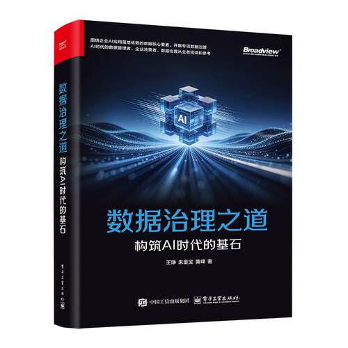 数据治理之道：构筑AI时代的基石王�数据库专业科技电子工业出版社9787121530623