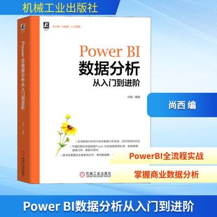 Power BI数据分析从入门到进阶 数据库 专业科技 机械工业出版社9787111703990