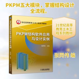 PKPM结构软件应用与设计实例:大中专理科计算机 大中专 机械工业出版社