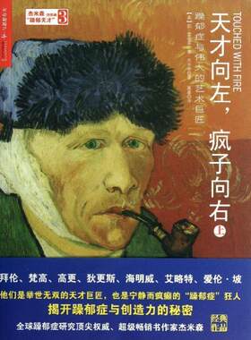 正版天才向左.疯子向右 (美)杰米森 9787213056628 浙江人民出版社
