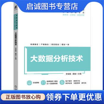 正版现货直发大数据分析技术 李俊翰,聂强 9787111712084 机械工业出版社