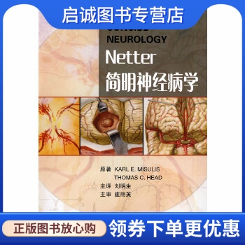 正版现货直发 简明神经病学:NEDTTER'S CONCISE NEUROLOGY NETTER (美)米斯乌尔艾，(美)黑德  著， 北京大学医学出版社