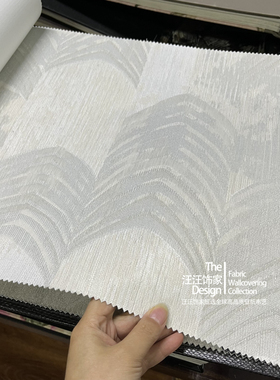 高品墙布Mismatch错位小香风毛呢呢香糯糯糯叽叽香奶奶风几何扇形