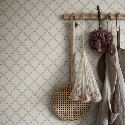 瑞典原装进口墙纸北欧格子背景墙