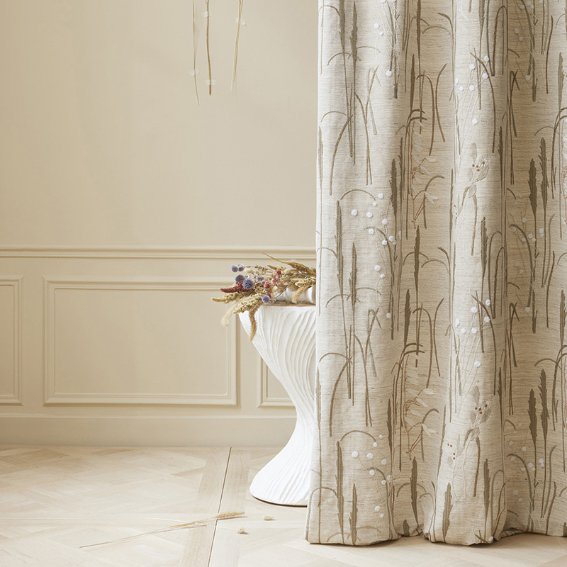 法国进口NOBILIS刺绣窗帘抱枕布