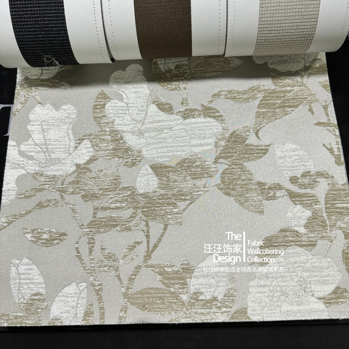 Book9 卧室法式轻奢欧式美式花朵绸缎面料高定窗帘抱枕沙发布艺