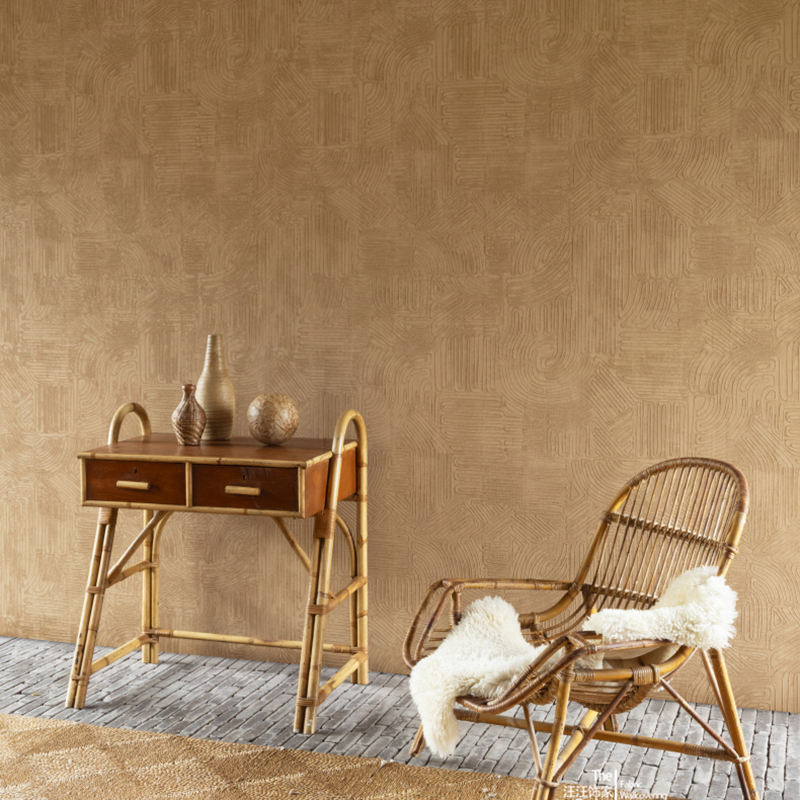 ARTE比利时原版进口壁纸 Tali几何肌理 现代轻奢书房卧室背景墙纸