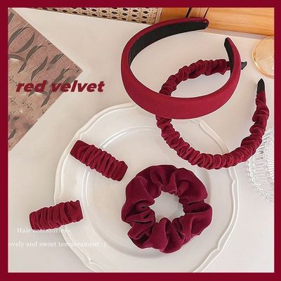 码哆米发饰丝绒日韩显白