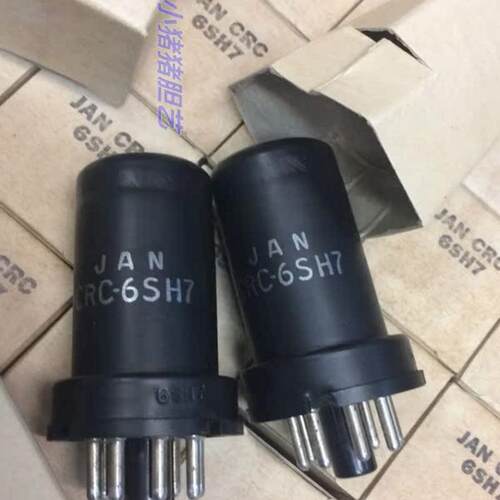 全新原装铁壳美国RCA 6SH7电子管代6SJ7/6J8P/6米8电子管717A胆机