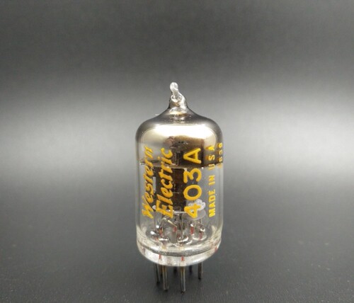 美国西电WE403A精密配对胆机管