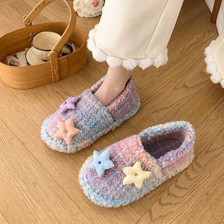 卧室浅口单鞋防滑居家棉鞋