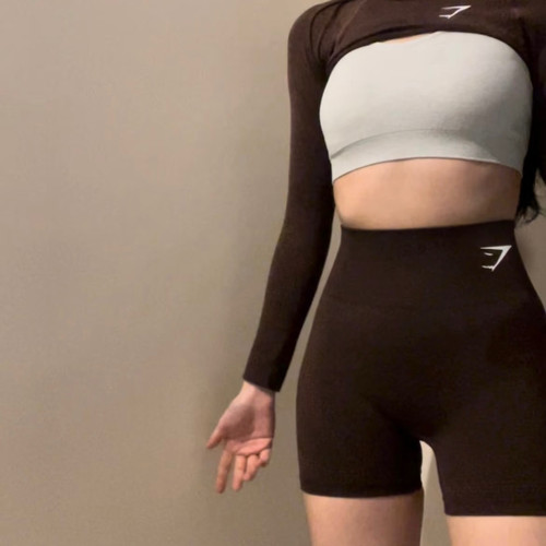 GYMHARK高腰蜜桃臀提臀瑜伽短裤
