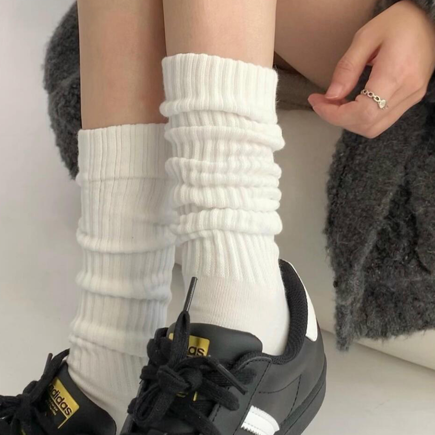 韩国超火的JerseyFit风穿搭！高级堆堆感~爱惨了堆堆wa随意慵懒感