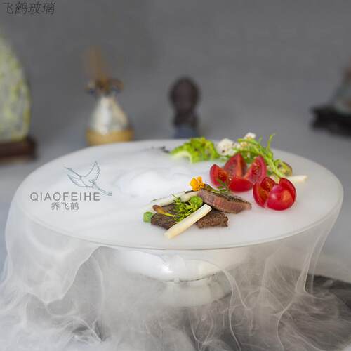 大号分子料理玻璃刺身盘