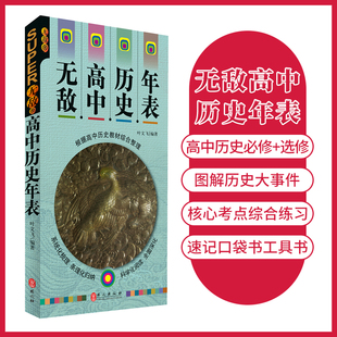 选修 知识大全知识清单 历史大事年表 背诵核心考点速记小手册 高一高二高三高考历史复习资料口袋书工具书 必修 无敌高中历史年表