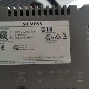 123 型号6AV2 议价 Basic触摸屏 适用KTP400