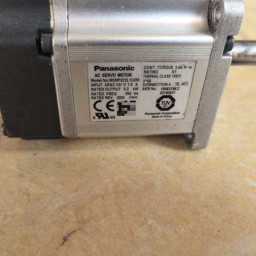 适用A6伺服电机，型号MSMF022L1U2M，200W功率议价