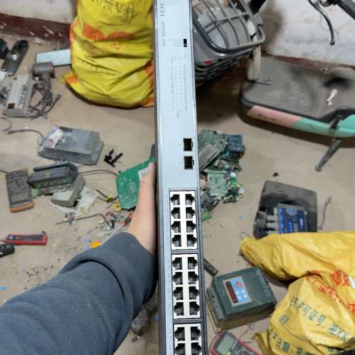 适用 MS4024P 24口全千兆交换机，实物拍摄，成色如议价