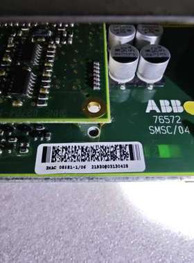 适用机器人板卡，型号为3HAC 08581-1/06和议价