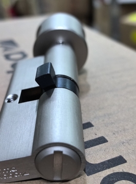 包邮多玛凯拔dormakaba卫浴锁芯35/35mm葫芦头一字锁芯