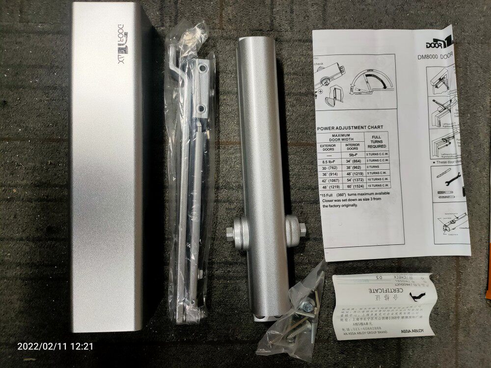多麦克斯重型闭门器 不停门自动闭门器