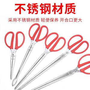不锈钢黄鳝夹子鳝鱼夹泥鳅螃蟹钳子防滑防脱专用工具赶海神器海螺