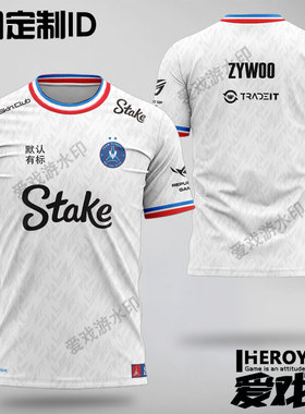 vitality队服可定制ID电竞法国小蜜蜂ZYWOO比赛服major短袖CSGO