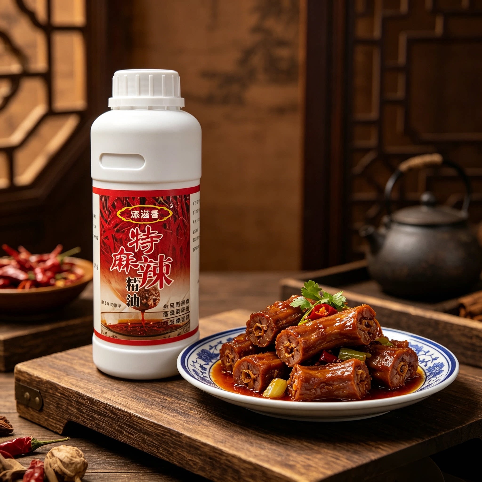 麻椒油浓缩型特麻辣精油商用家用拌凉菜火锅米线麻辣鸭脖增麻增辣