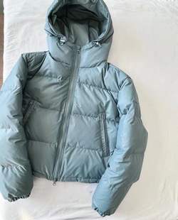 连帽短款 韩国同款 鹅绒90% 1120410 羽绒服 Smoothmood