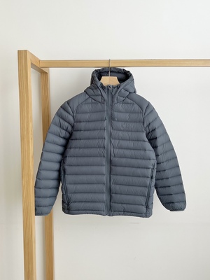 韩国同款 urbanic30 25秋冬 Nest 轻量鹅绒连帽排骨羽绒服 韩代