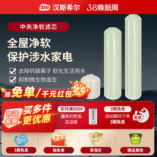 德国汉斯希尔中央软水净水机专用1 3.2t原厂滤芯进口活性炭吸附