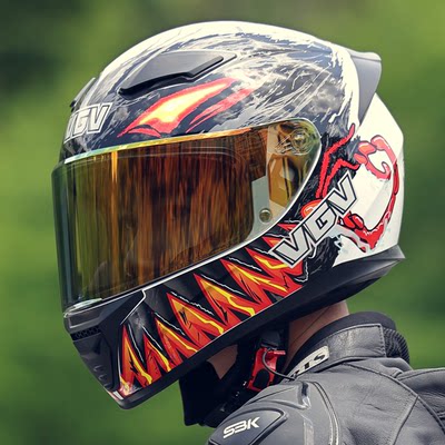 VGV3c认证摩托车全盔男女四季