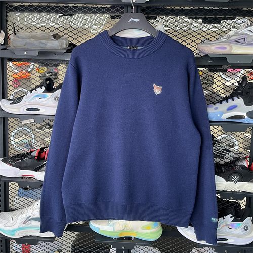 李宁男子2025冬季新款迪士尼联名舒适套头毛衣编织衫AMBV433