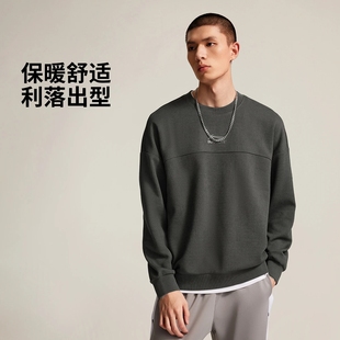 吉米巴特勒男宽松保暖套头运动卫衣AWDV545 新品 正品 李宁2025冬季