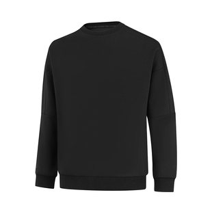 男子上衣套头运动休闲卫衣AWDV299 新品 正品 李宁外套2025秋冬季