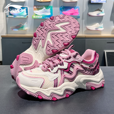 正品李宁猫爪LITE 2姜饼人草莓熊2025潮流时尚运动休闲鞋AGCV452