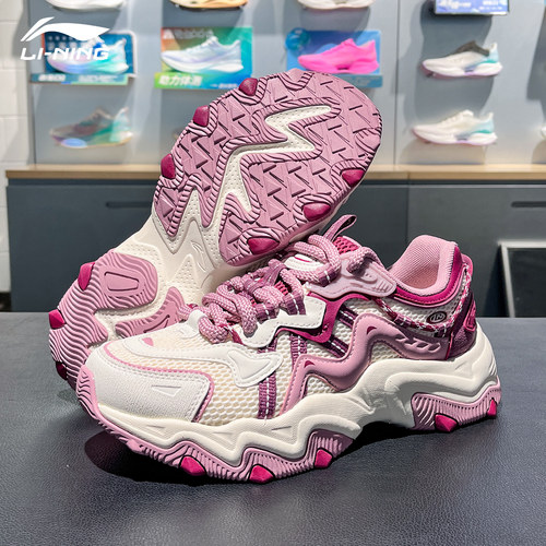 正品李宁猫爪LITE 2姜饼人草莓熊2025潮流时尚运动休闲鞋AGCV452