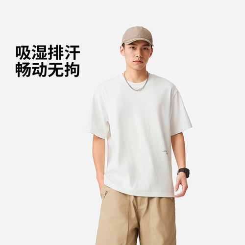 2026新品李宁反伍BADFIVE男子冰感舒适吸湿排汗短袖文化衫AHSV021