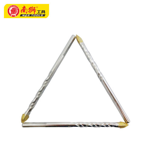 南狮工具 麻花三角钻 陶磁开孔器 磁砖三角钻头 打墙孔M6M8M10M12