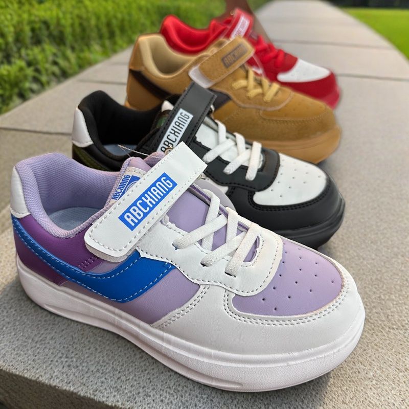 清仓福利男女童鞋秋冬季运动鞋皮面防泼水休闲板鞋轻便软底跑步鞋